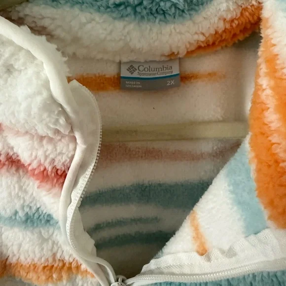 Women’s Columbia West Bend 1/4 Zip Pullover 🌟 2X, NEW WITH TAGS - Picture 5 of 8